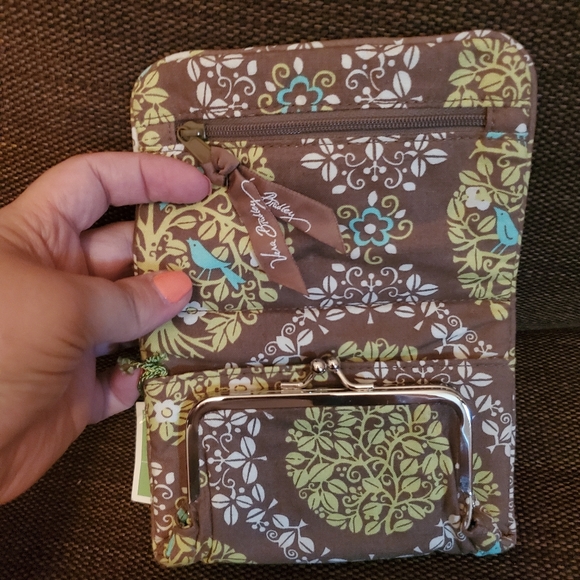 Vera Bradley Sittin in a Tree Compact Wallet NWT - Picture 3 of 3